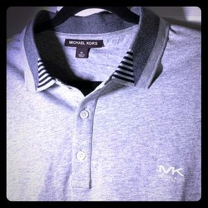 Michael Kors grey polo